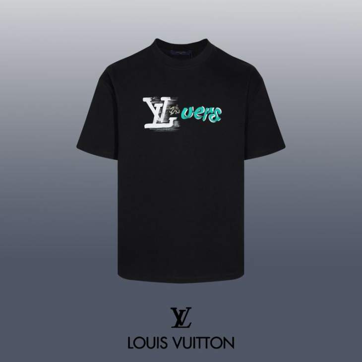 Picture of Louis Vuitton T Shirts Short _SKULVXS-Lsxtx097068